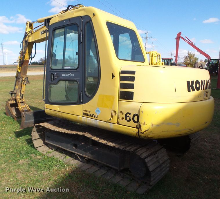 image for item HF9699 2000 Komatsu PC60-7E  mini excavator