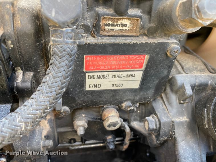 image for item HG9188 2005 Ditch Witch MX202  mini excavator