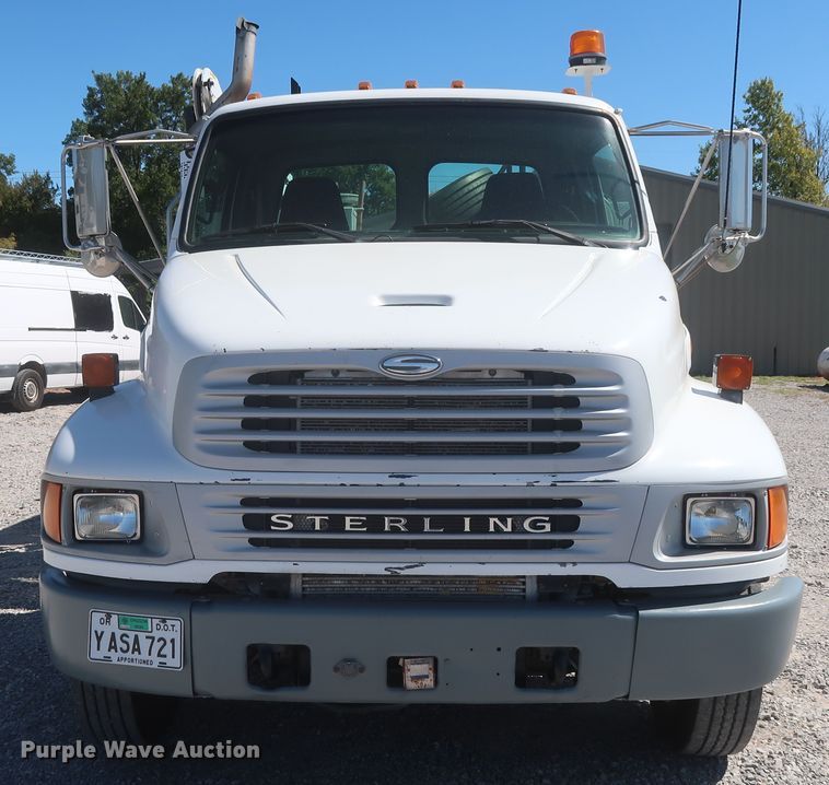 image for item HJ9404 2007 Sterling Acterra  utility truck with crane