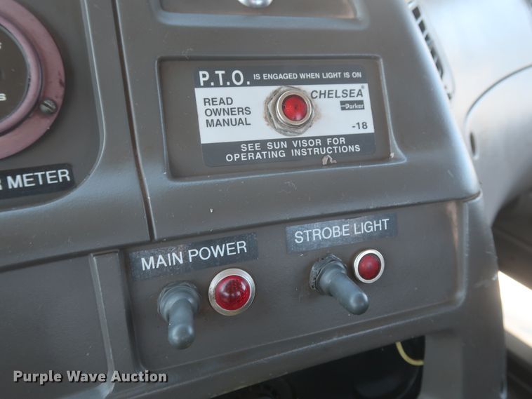 image for item HJ9404 2007 Sterling Acterra  utility truck with crane