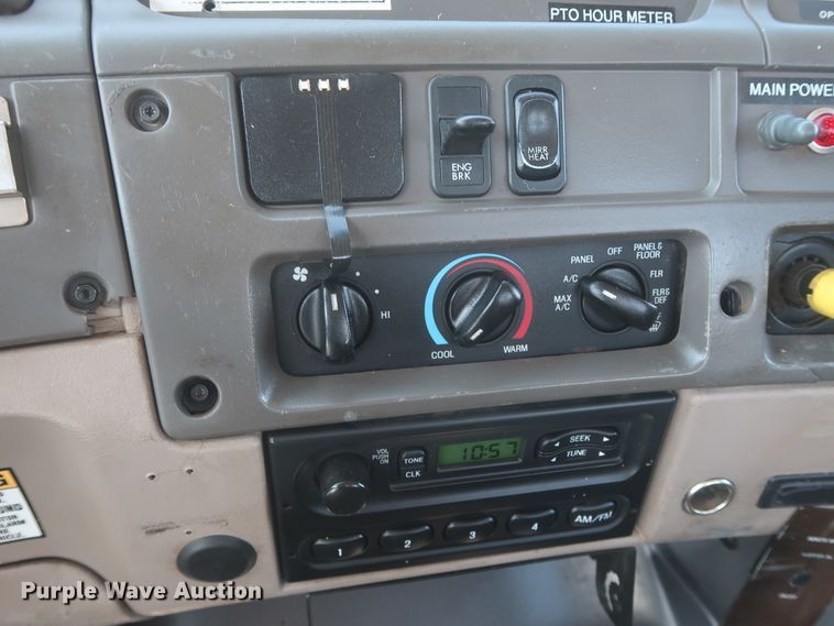 image for item HJ9404 2007 Sterling Acterra  utility truck with crane