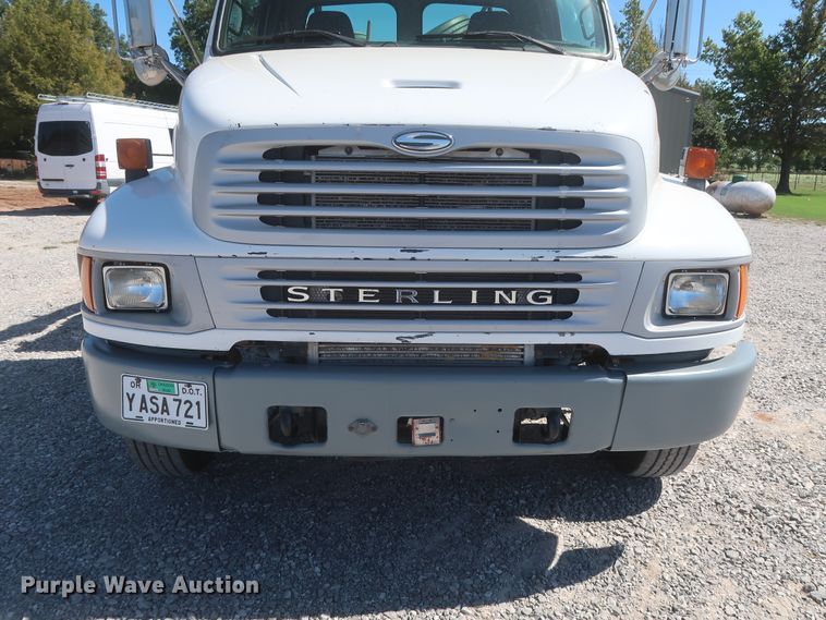 image for item HJ9404 2007 Sterling Acterra  utility truck with crane