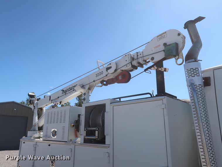 image for item HJ9404 2007 Sterling Acterra  utility truck with crane