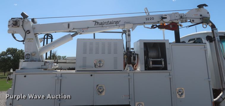 image for item HJ9404 2007 Sterling Acterra  utility truck with crane