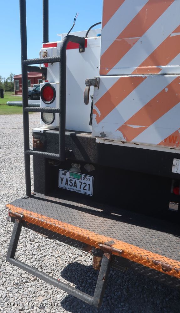 image for item HJ9404 2007 Sterling Acterra  utility truck with crane