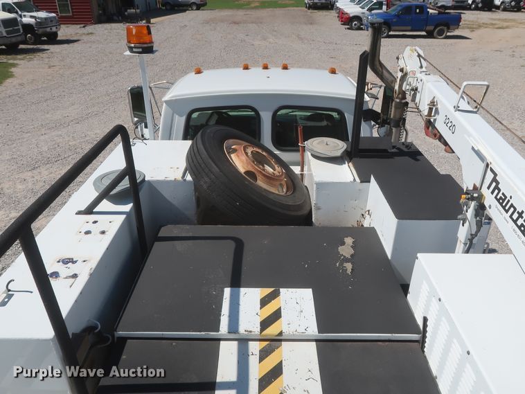 image for item HJ9404 2007 Sterling Acterra  utility truck with crane