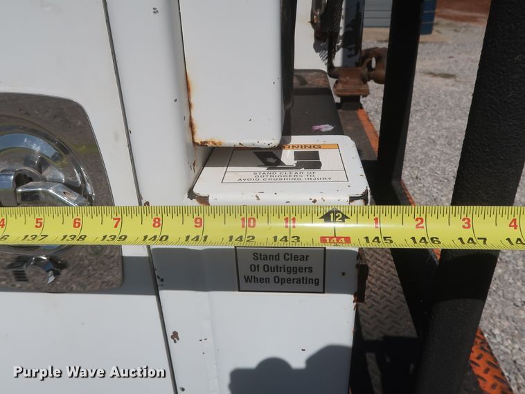 image for item HJ9404 2007 Sterling Acterra  utility truck with crane