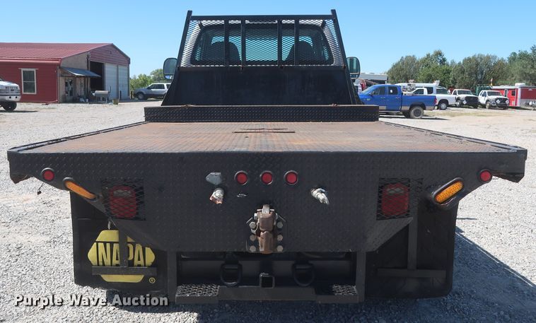 image for item HJ9409 2008 Ford F650 Super Duty XL  flatbed truck