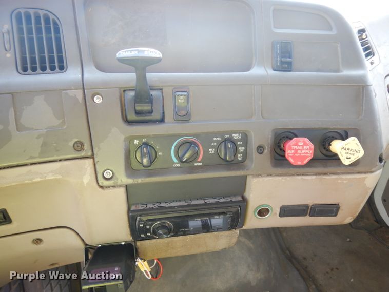 image for item HN9359 2002 Sterling L-Line  flatbed truck