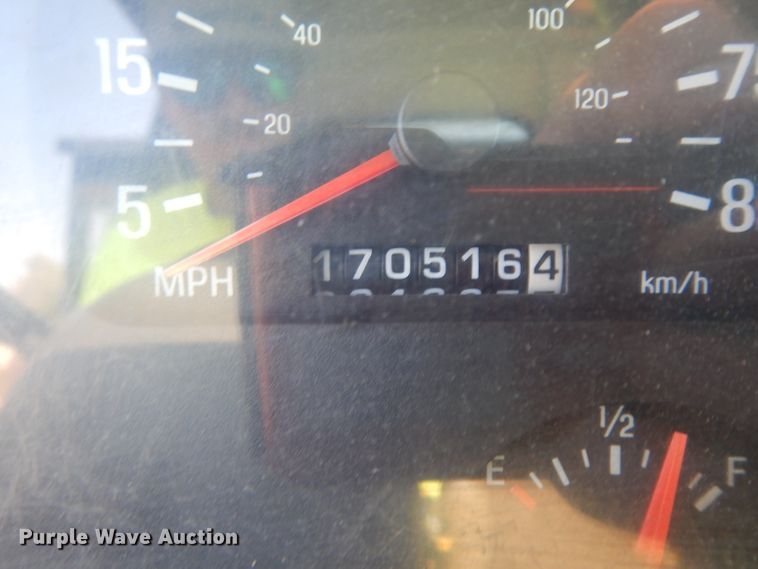 image for item HN9359 2002 Sterling L-Line  flatbed truck