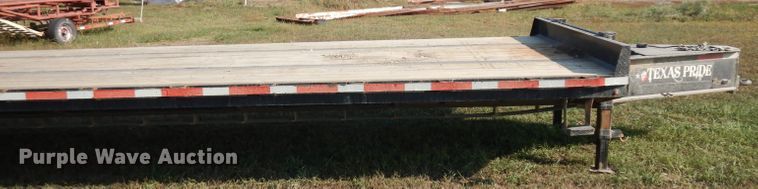 image for item HN9360 2018 Texas Pride equipment trailer