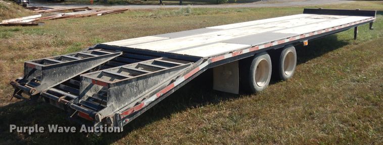 image for item HN9360 2018 Texas Pride equipment trailer