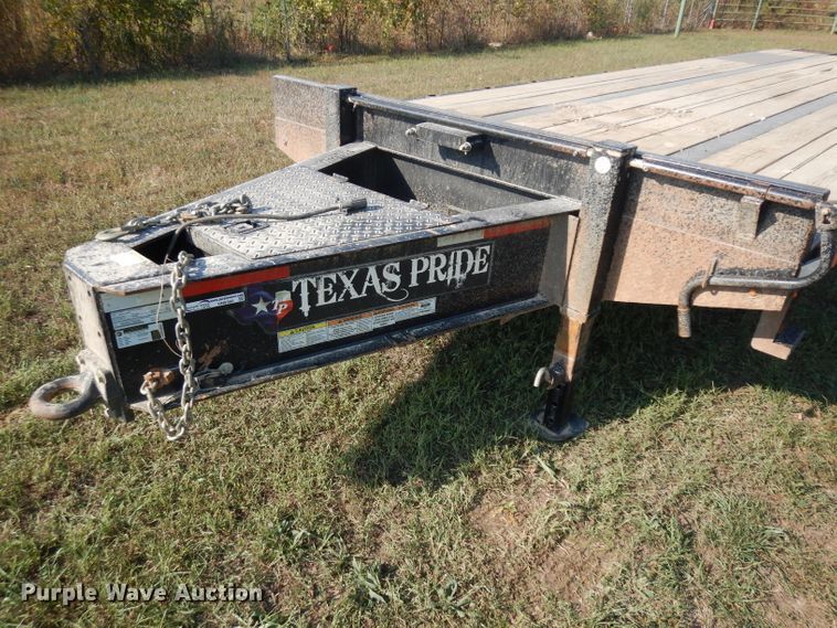 image for item HN9360 2018 Texas Pride equipment trailer