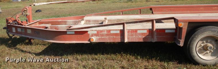 image for item HN9361 2002 Belshe T-18 equipment trailer