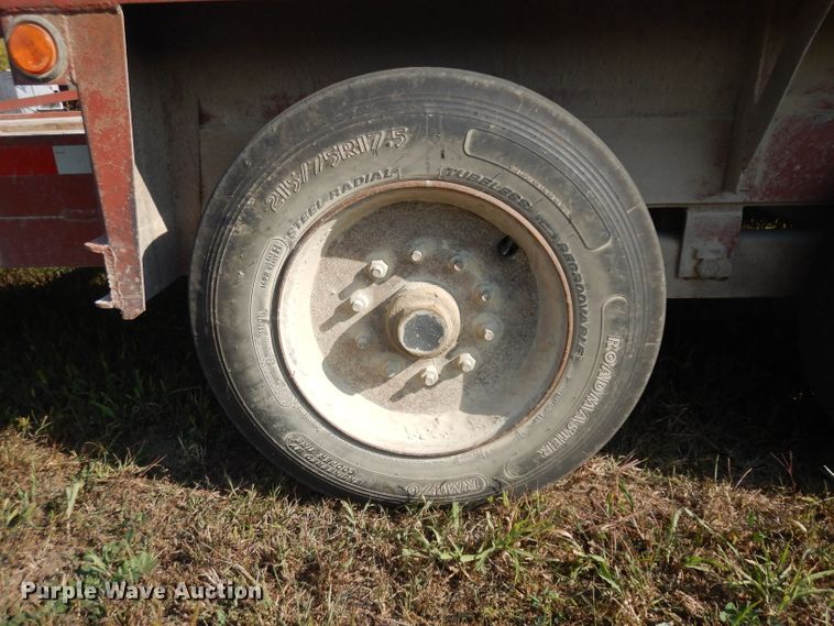 image for item HN9361 2002 Belshe T-18 equipment trailer