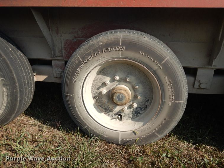 image for item HN9361 2002 Belshe T-18 equipment trailer