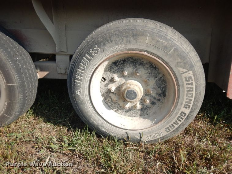 image for item HN9361 2002 Belshe T-18 equipment trailer