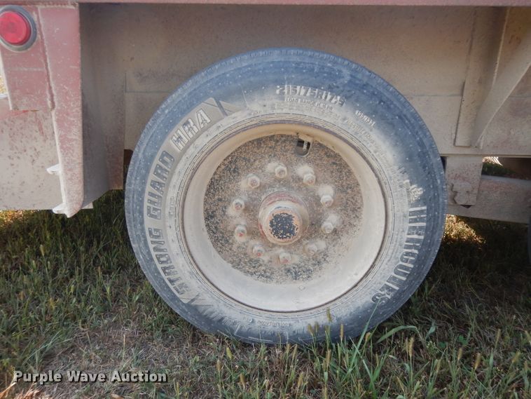 image for item HN9361 2002 Belshe T-18 equipment trailer