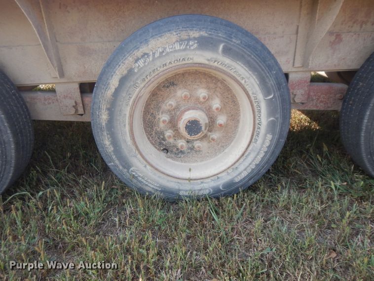 image for item HN9361 2002 Belshe T-18 equipment trailer