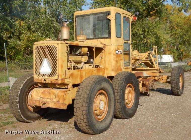 image for item HP9994 1961 Caterpillar 12E  rigid frame motor grader