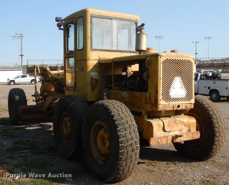 image for item HP9994 1961 Caterpillar 12E  rigid frame motor grader