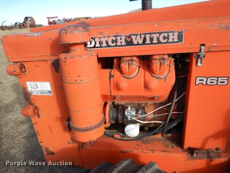 image for item HS9360 1977 Ditch Witch R65  trencher