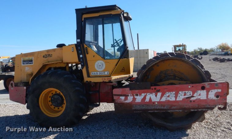 image for item HS9362 1993 Dynapac CA251PD  single drum vibratory roller