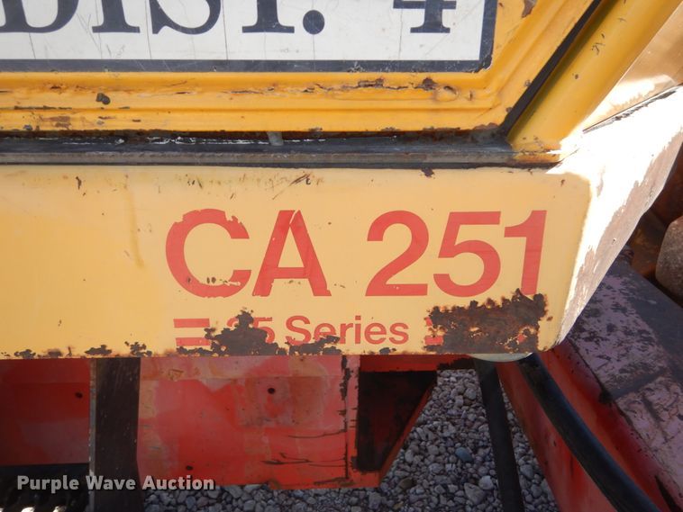 image for item HS9362 1993 Dynapac CA251PD  single drum vibratory roller