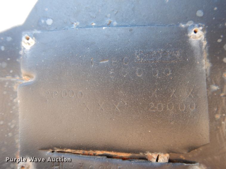 image for item DD0263 1980 Hold equipment trailer