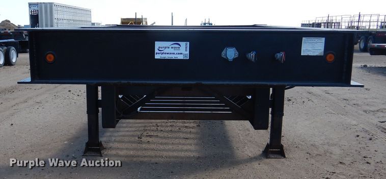 image for item DD0265 2014 Overbuilt drop deck trailer