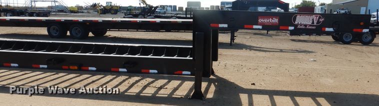 image for item DD0265 2014 Overbuilt drop deck trailer