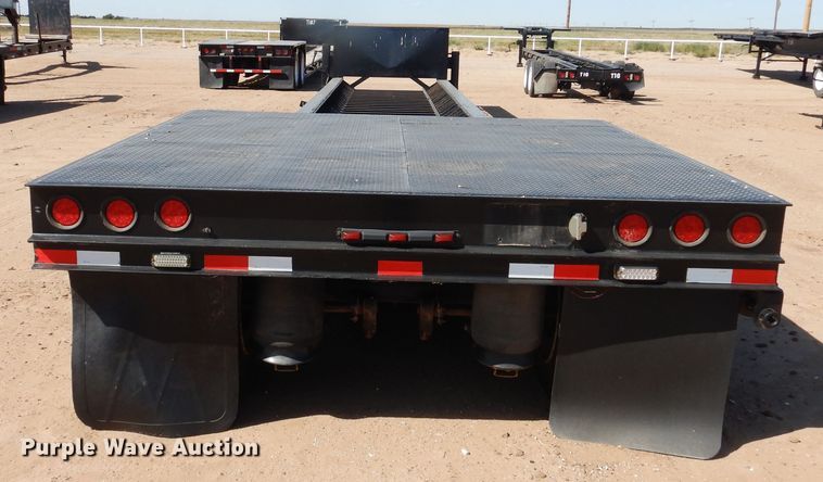 image for item DD0265 2014 Overbuilt drop deck trailer