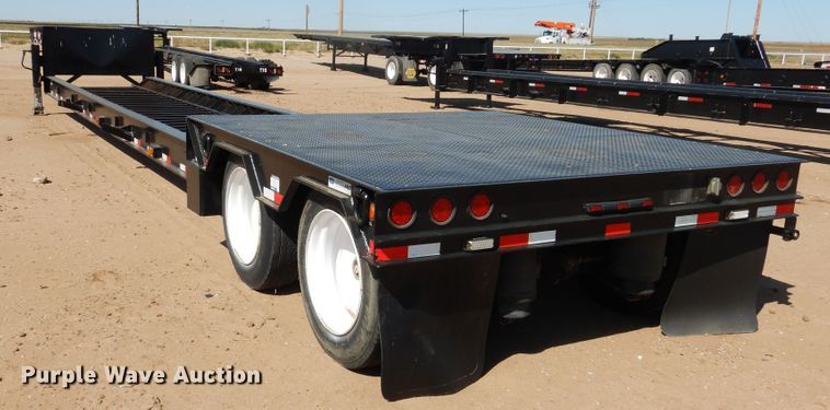 image for item DD0265 2014 Overbuilt drop deck trailer