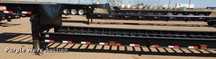image for item DD0265 2014 Overbuilt drop deck trailer