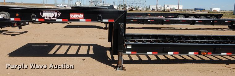 image for item DD0265 2014 Overbuilt drop deck trailer