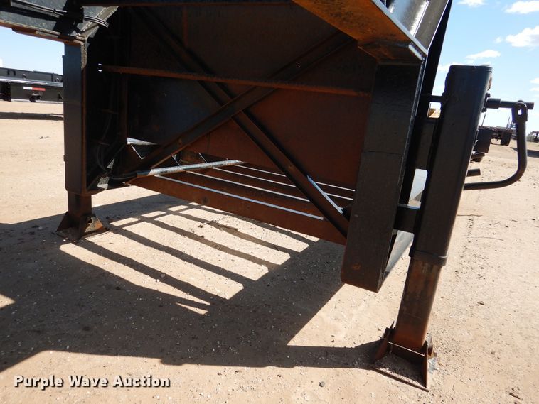 image for item DD0265 2014 Overbuilt drop deck trailer