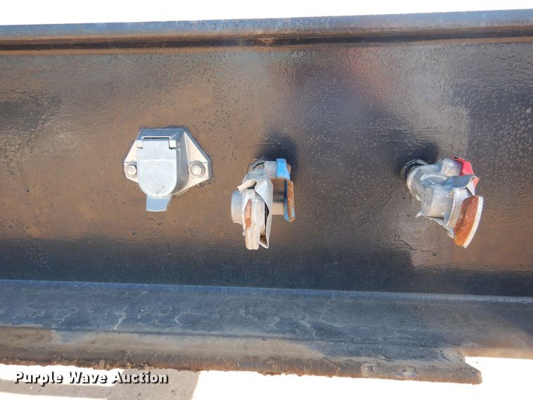 image for item DD0265 2014 Overbuilt drop deck trailer