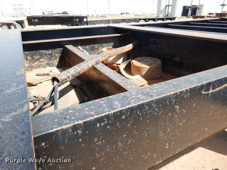 image for item DD0265 2014 Overbuilt drop deck trailer