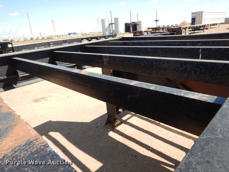 image for item DD0265 2014 Overbuilt drop deck trailer