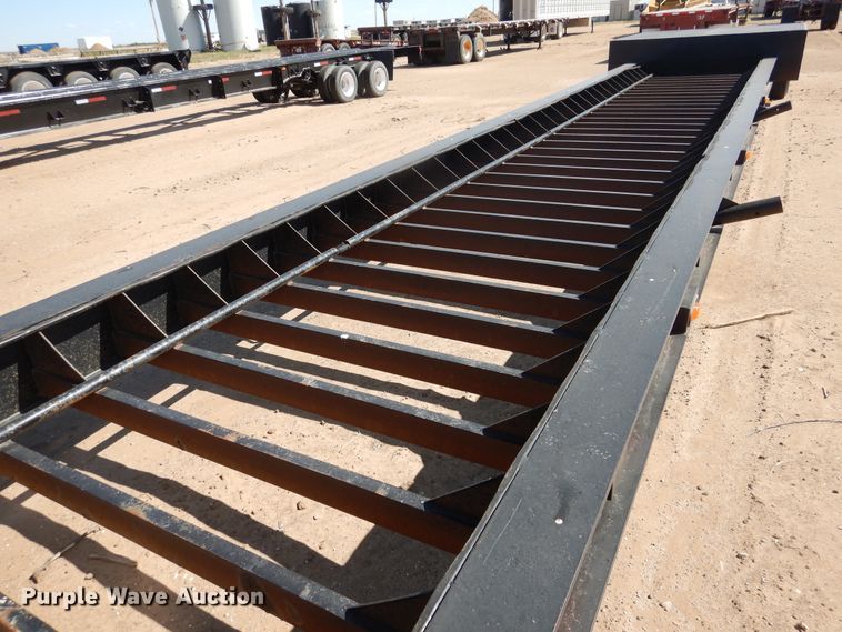 image for item DD0265 2014 Overbuilt drop deck trailer