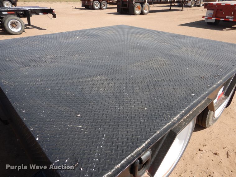 image for item DD0265 2014 Overbuilt drop deck trailer