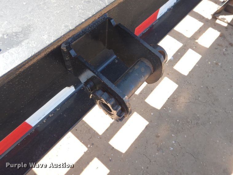 image for item DD0265 2014 Overbuilt drop deck trailer