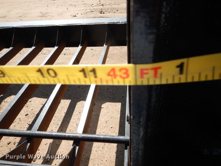 image for item DD0265 2014 Overbuilt drop deck trailer