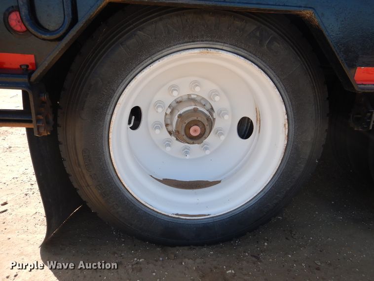 image for item DD0265 2014 Overbuilt drop deck trailer