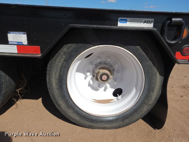 image for item DD0265 2014 Overbuilt drop deck trailer