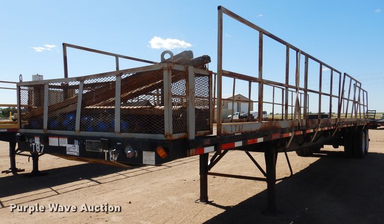 image for item DD0267 2000 Great Dane flatbed trailer