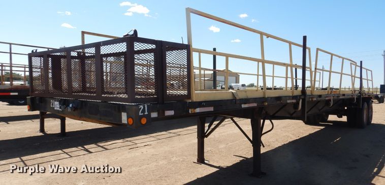 image for item DD0268 1996 Great Dane flatbed trailer