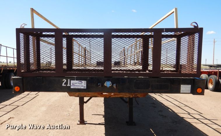 image for item DD0268 1996 Great Dane flatbed trailer