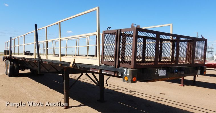image for item DD0268 1996 Great Dane flatbed trailer
