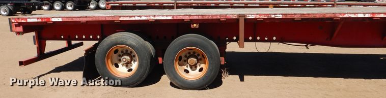 image for item DD0270 1999 Wabash flatbed trailer
